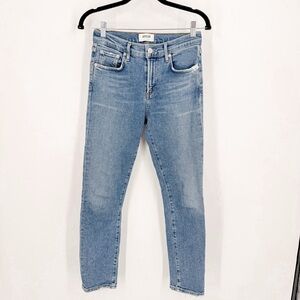 Agolde Sky Blue Skinny Jeans